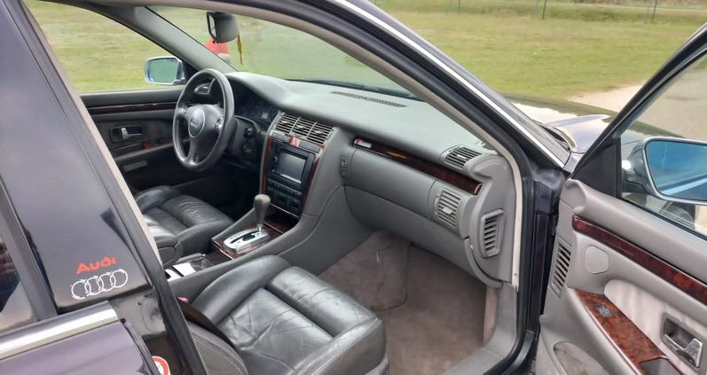 Audi A8 cena 9500 przebieg: 400000, rok produkcji 1999 z Gorlice małe 121